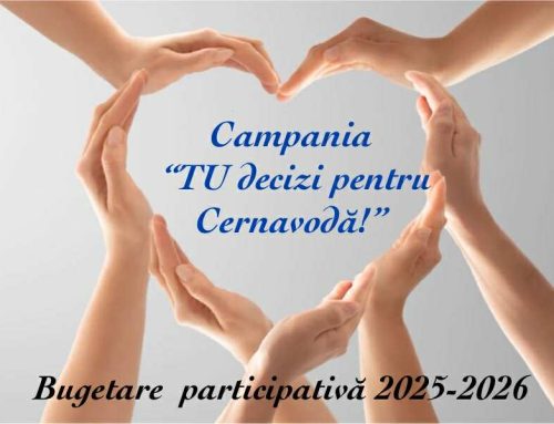Platforma online dedicată Campaniei “Tu decizi pentru Cernavodă!” este activă!