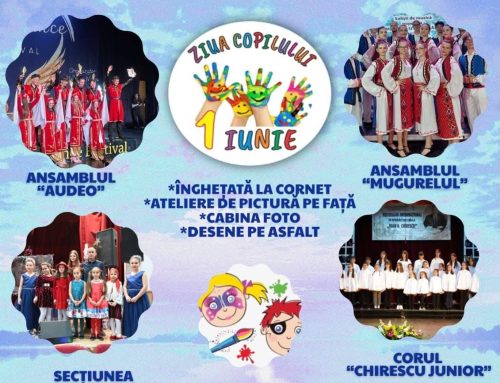 1 Iunie – O zi dedicată copilăriei, bucuriei și comunității