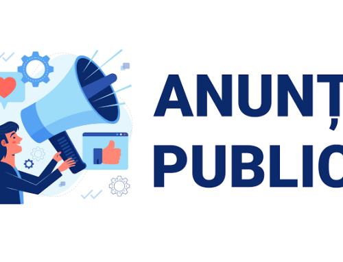 Anunț în atentia agenților economici