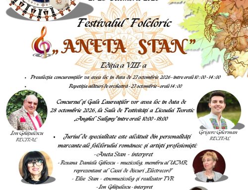 FESTIVALUL FOLCLORIC „ANETA STAN” 2026